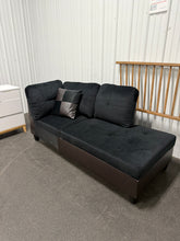 HALF A SOFA - FAUX LEATHER SOFA CHAISE HALF! (NEW)