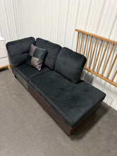 HALF A SOFA - FAUX LEATHER SOFA CHAISE HALF! (NEW)