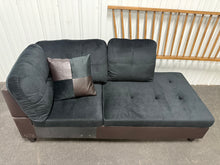 HALF A SOFA - FAUX LEATHER SOFA CHAISE HALF! (NEW)