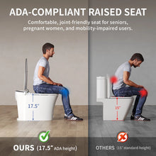 DeerValley Luxury Elongated Smart Toilet With Bidet: Auto Open/Close Lid, UV Sterilization, Warm Air Dryer and Blackout Flush in White DV-1S0019! (NEW IN BOX)