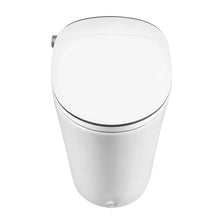 DeerValley Luxury Elongated Smart Toilet With Bidet: Auto Open/Close Lid, UV Sterilization, Warm Air Dryer and Blackout Flush in White DV-1S0019! (NEW IN BOX)
