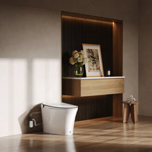 DeerValley Luxury Elongated Smart Toilet With Bidet: Auto Open/Close Lid, UV Sterilization, Warm Air Dryer and Blackout Flush in White DV-1S0019! (NEW IN BOX)