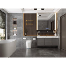 DeerValley Luxury Elongated Smart Toilet With Bidet: Auto Open/Close Lid, UV Sterilization, Warm Air Dryer and Blackout Flush in White DV-1S0019! (NEW IN BOX)