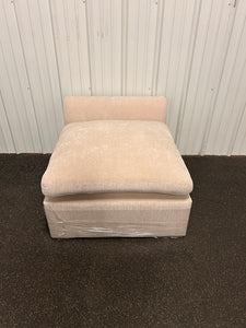 Single Outdoor Ottoman! (NEW - OTTOMAN ONLY)

-Brand new, cream/pink color
