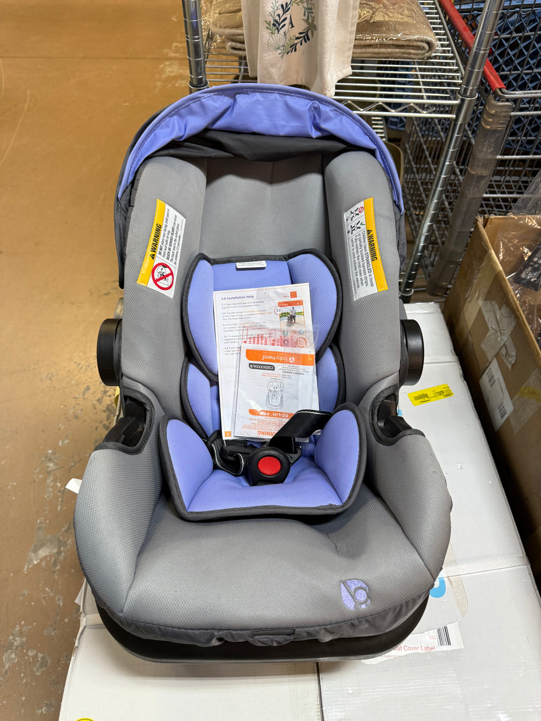 Baby Trend EZ-Lift™ 30 PRO Infant Car Seat - Desert Lavender - Purple! (NEW - MINOR SPOT FROM SHIPPING!