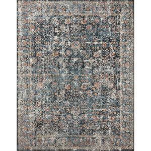 Loloi II Cassandra Collection CSN-05 Blue / Multi Oriental Area Rug 7'-10" x 10'**New, trim dirty from shipping**