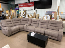 Barcalounger Carmelo Fabric Power Reclining Sectional with Power Headrests! (BRAND NEW)