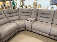 Barcalounger Carmelo Fabric Power Reclining Sectional with Power Headrests! (BRAND NEW)