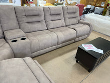 Barcalounger Carmelo Fabric Power Reclining Sectional with Power Headrests! (BRAND NEW)