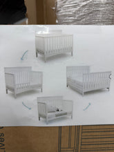 Delta Children Skylar 6-in-1 Convertible Crib, White! (NEW IN BOX)