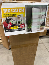 WHITE 6-TIER BOOKCASE, WHITE! (NEW IN BOX)