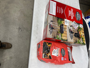 Expert Grill 17.5" Charcoal Grill, with Wheels- and one bag of 6 pounds Expert Grill self-lighting charcoal- new     bundle deal!