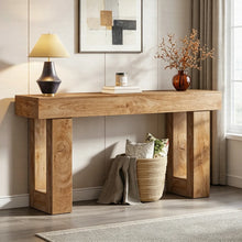 BRAND NEW 63” NATURAL WOOD CONSOLE TABLE — ONLY $99! 🔥🔥