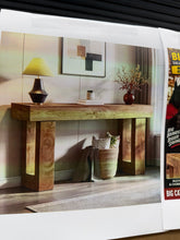 BRAND NEW 63” NATURAL WOOD CONSOLE TABLE — ONLY $99! 🔥🔥