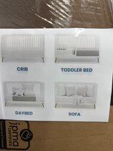 Delta Children Jordan 4-in-1 Convertible Crib, White! (NEW IN BOX)
