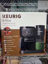 Keurig K-Duo Essentials, Hot & Iced Single-Serve K-Cup Pod Coffee Maker & Carafe, Black!! BRAND NEW!!