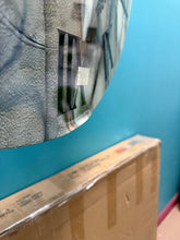 Tender Liquid Art I - Modern Wall Clock - 29” Round! (NEW - MINOR DENT ON BOTTOM)