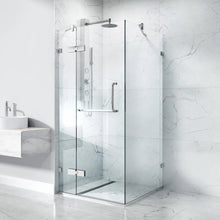FRAMELESS GLASS SHOWER ENCLOSURE - 34" W x 34" D x 73"! (BRAND NEW)