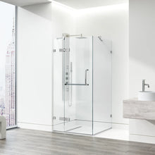 FRAMELESS GLASS SHOWER ENCLOSURE - 34" W x 34" D x 73"! (BRAND NEW)