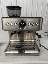 Chefman Crema Supreme Espresso Machine with Conical Burr Grinder and Steam Wand – Stainless Steel! (USED - CLEAN - TESTED - EXTRA ACCESSORIES)