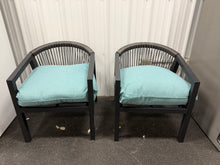SET OF 2 OUTDOOR PATIO CHAIRS, BRAND NEW!