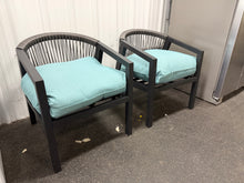 SET OF 2 OUTDOOR PATIO CHAIRS, BRAND NEW!