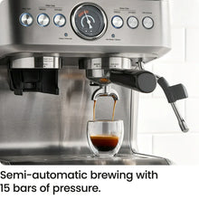 Chefman Crema Supreme Espresso Machine with Conical Burr Grinder and Steam Wand – Stainless Steel! (USED - CLEAN - TESTED - EXTRA ACCESSORIES)