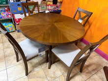 Lathan 48” Round Dining Table and 4 Chairs! (BRAND NEW - MINOR SCRATCHES)