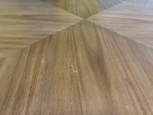 Zealand 54” Round Dining Table + 6 Upholstered Chairs – 7 Piece Set! (NEW - SCRATCHED)
