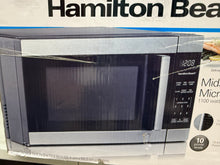 Hamilton Beach 1.6 Cu ft Sensor Cook Countertop Microwave Oven in Stainless Steel!! NEW OUT OF BOX!!