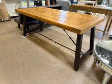 Noble House Acacia Wood Dining Table, Teak Finish!! (TABLE ONLY)NEW & ASSEMBLED!