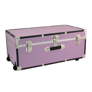 Seward Trunks 30" Trunk with Wheels and Lock in Orchid Pink! (NEW - ORCHID PINK!)