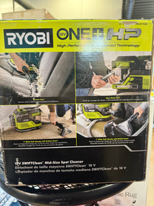 ONE+ HP 18V Cordless SWIFTClean Mid Size Spot and Carpet Cleaner (Tool Only)!! NEW IN BOX!!