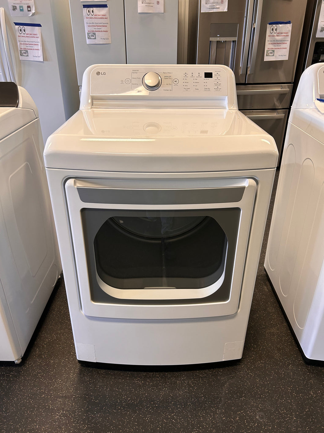 LG EasyLoad 7.3-cu ft Smart Electric Dryer (White) ENERGY STAR! (NEW!)
