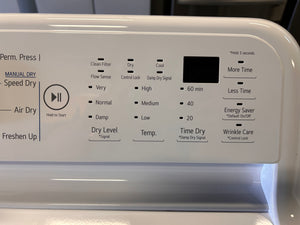 LG EasyLoad 7.3-cu ft Smart Electric Dryer (White) ENERGY STAR! (NEW!)