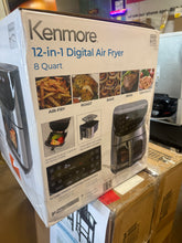 Kenmore 8 Qt. Silver Air Fryer with Digital Touch Screen, 12-Cooking Presets!! NEW IN BOX!!