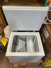 Cowsar 20.67 in. W 1.8 Cubic Feet Manual Defrost Garage Ready Chest Freezer with Adjustable Temperature Controls in White!! BRAND NEW!!