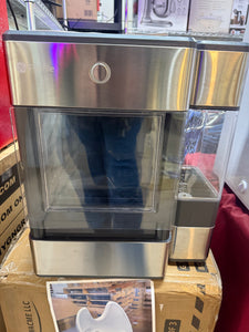GE Profile™ Opal™ Nugget Ice Maker + Side Tank, Countertop Icemaker, Stainless Steel, 33lbs Daily Ice Production!! LIGHTLY USED, TESTED WORKS GREAT(MAKES MINOR NOISE AT START UP BUT MAKES ICE FLAWLESSLY)!!