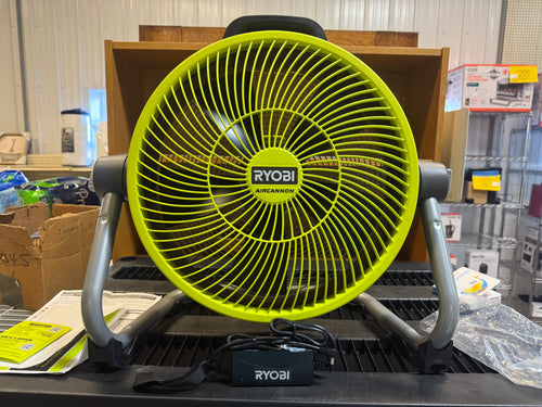 Ryobi ONE+ 18V Cordless Hybrid WHISPER SERIES 14 in. Air Cannon Fan (Tool Only)!! BRAND NEW!!