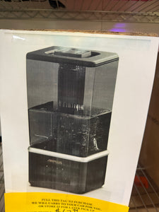Edendirect 1.1 Gal. Black Ultra Fine Water Mist Ultrasonic Desktop Humidifier and Fragrance Diffuser Up to 450 sq. ft!! NEW IN BOX!!