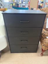 Mainstays Ardent 4 Drawer Dresser, Black!! NEW AND ASSEMBLED!!