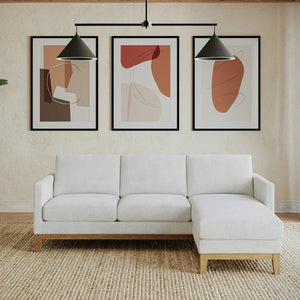 Henredon Murphy Sofa with Reversible Chaise! (BRAND NEW IN BOX )  INTERCHANGEABLE CHAISE!)