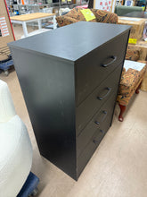 Mainstays Ardent 4 Drawer Dresser, Black!! NEW AND ASSEMBLED!!