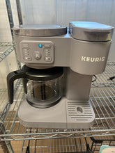 Keurig K-Duo Essentials, Hot & Iced Single-Serve K-Cup Pod Coffee Maker & Carafe, Moonlight Grey!! LIGHTLY USED, WORKS GREAT!!