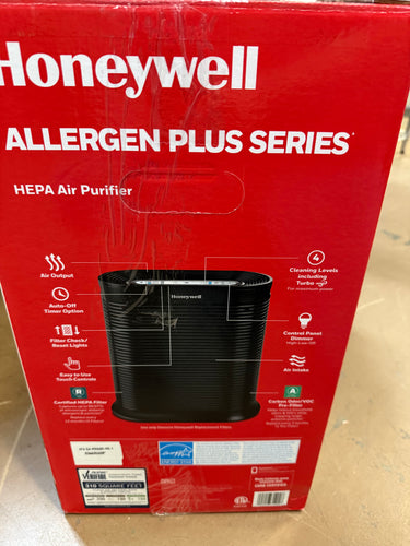 Honeywell HEPA Air Purifier, Large Room (310 sq. ft.) Black! (BRAND NEW)