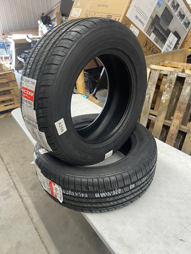 Set of 2 brand new tires- New 225/60ZR16 Kumho Ecsta LX Platinum 98W- Fits: 2003-12 Chevrolet Impala Police, 2013 Chevrolet Impala LS