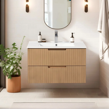 30" Wall Mounted Single Floating Bathroom Vanity! (VANITY ONLY - NO SINK - NEW)