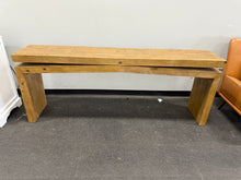 Henn Solid Wood Console Table, 78.75”W! (NEW)