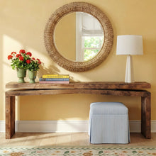 Henn Solid Wood Console Table, 78.75”W! (NEW)