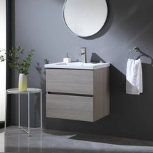 24'' Danube Wall Mounted Single Bathroom Vanity! (NEW IN BOX - VANITY ONLY - NO SINK!)